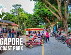 Descubre la belleza del Parque East Coast en Singapur: El destino ideal para un paseo turístico