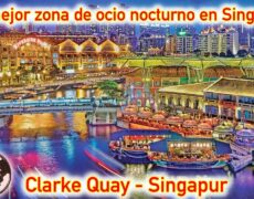 Explora la vibrante vida nocturna de Clarke Quay en Singapur: una experiencia imprescindible para tu viaje de turismo