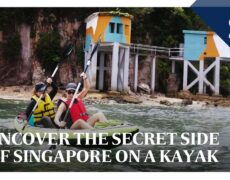 Descubre la emoción de remar en kayak por la Bahía de Marina en Singapur: la aventura turística perfecta